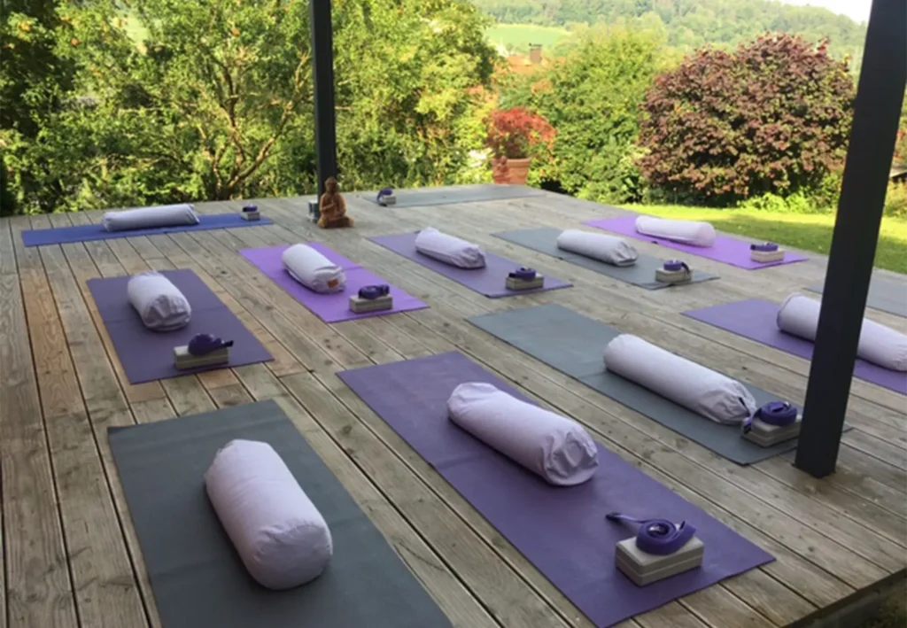 Yogaterasse in Happurg bei Hersbruck
